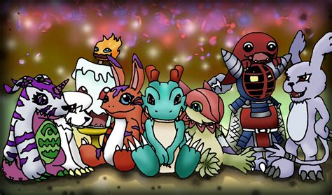 Rookie Digimon by Fossil-Rose on DeviantArt