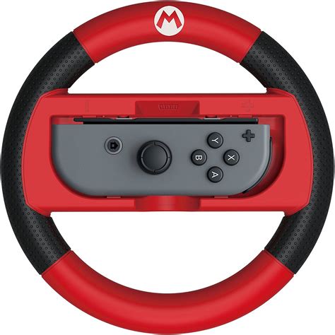 HORI Nintendo Switch Joy Con Racing Wheel Mario Kart 8 Deluxe (Mario ...