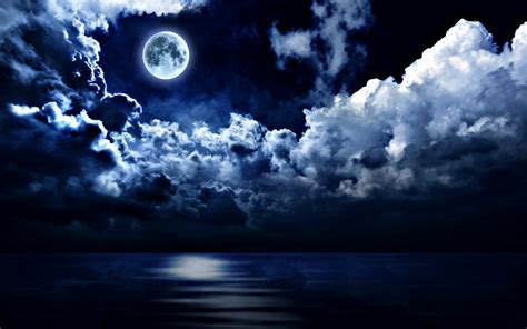 Night Cloud Wallpaper HD Free Download