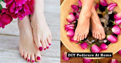 DIY Pedicure At Home- Get Super Soft Feet In 5 Easy Steps