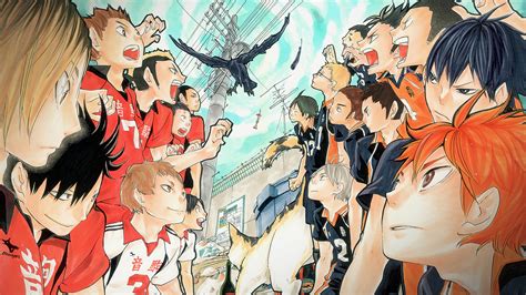 Anime Haikyū!! Haikyuu! Nekoma High Karasuno High Wallpaper | Haikyuu anime, Haikyuu wallpaper ...