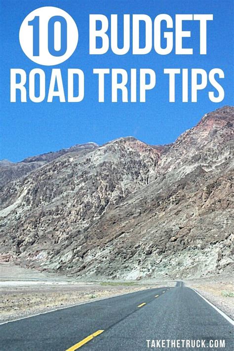 10 Budget Road Trip Tips: Cross Country Travel on the Cheap | Take The Truck