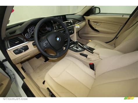 Venetian Beige Interior 2013 BMW 3 Series 328i Sedan Photo #69057596 | GTCarLot.com