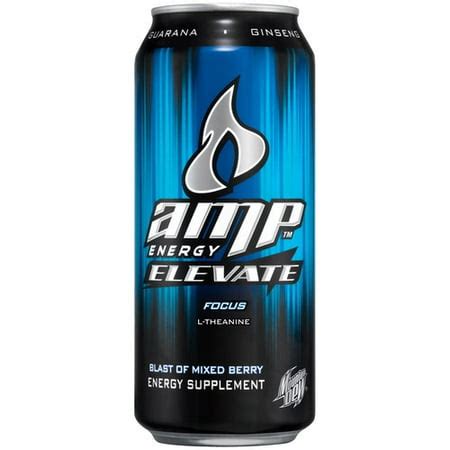 AMP Energy Elevate Energy Drink, 16 oz - Walmart.com