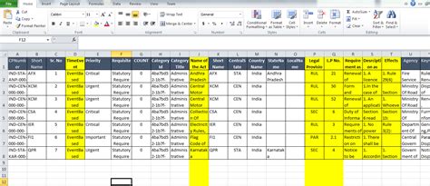 Word Table for each row in Excel using word template – iGlowSoft