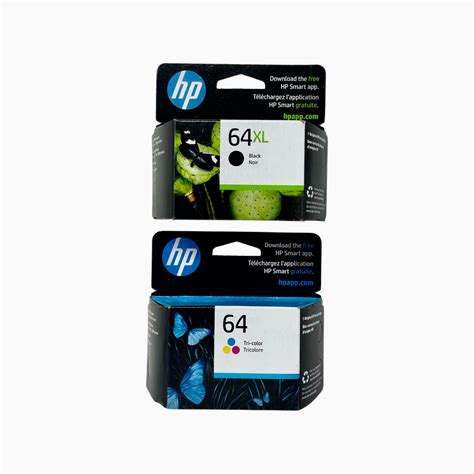 HP 64XL / HP 64 Ink SET - Combo 2 Pack - Black Tri Color - Original HP