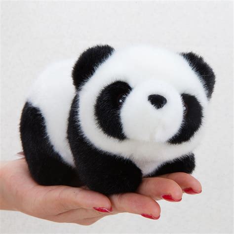 Cute Panda Plush, A family of Four Stuffed Panda Bear