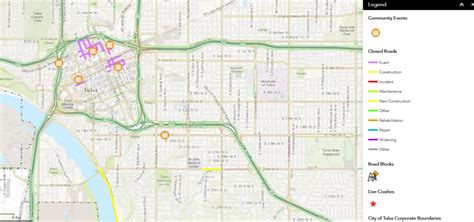 MAP: Tulsa Tough road closures