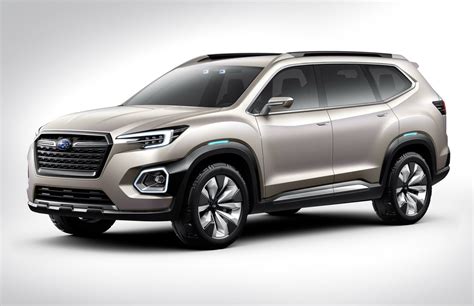 2019 Subaru Tribeca Mid-Size 7-Seat SUV Previewed by Viziv-7 Concept - autoevolution