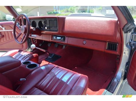 Carmine Red Interior 1980 Chevrolet Camaro Z28 Sport Coupe Photo #107207426 | GTCarLot.com