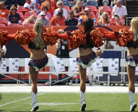 Denver Broncos Cheerleaders | Broncos cheerleaders, Denver bronco cheerleaders, Nfl cheerleaders