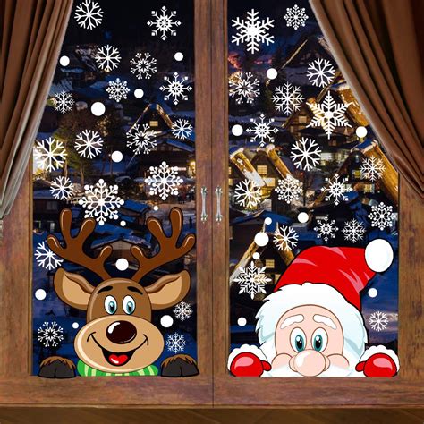 Christmas Window Sticker Decals – Topvira