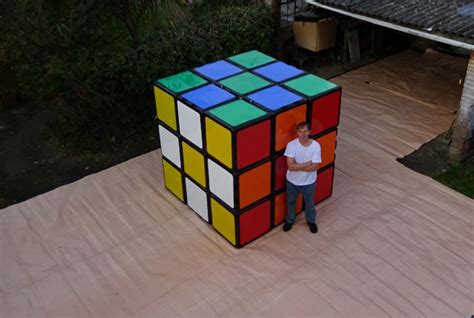 Get Biggest Rubik's Cube World Record PNG