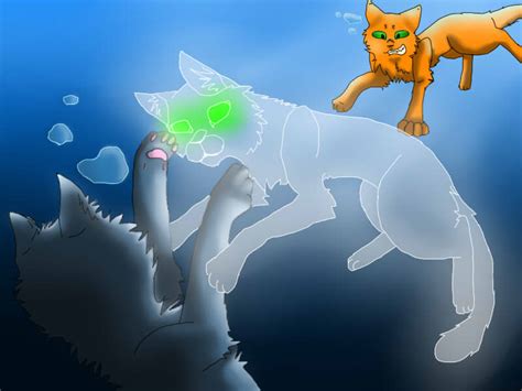 Bluestar's death(Oakheart+Firestar+Bluestar) by oMADCATo on DeviantArt