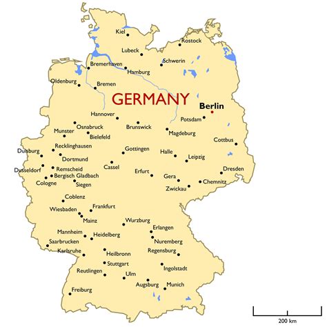 Map Germany