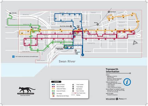 Free Cat bus service Perth map by AusWaThai - Issuu