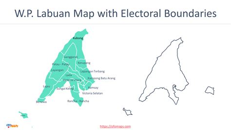 W.P. Labuan Map of Malaysia - OFO Maps