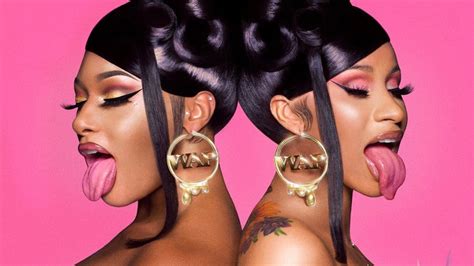 Megan Thee Stallion and Cardi B Have '90s Updos in Cover Photo for New Single 'WAP' | Allure