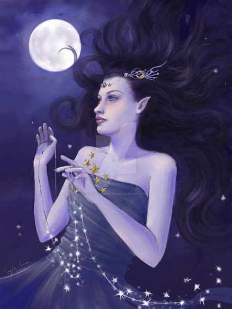 Goddess of Night by FaeryAzarelle on DeviantArt