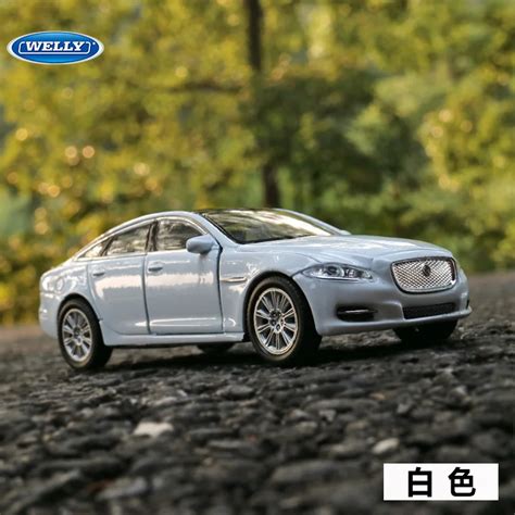 Free shipping 1:36 For Jaguar XJ Alloy Car Toy Model with Pull back function original box ...