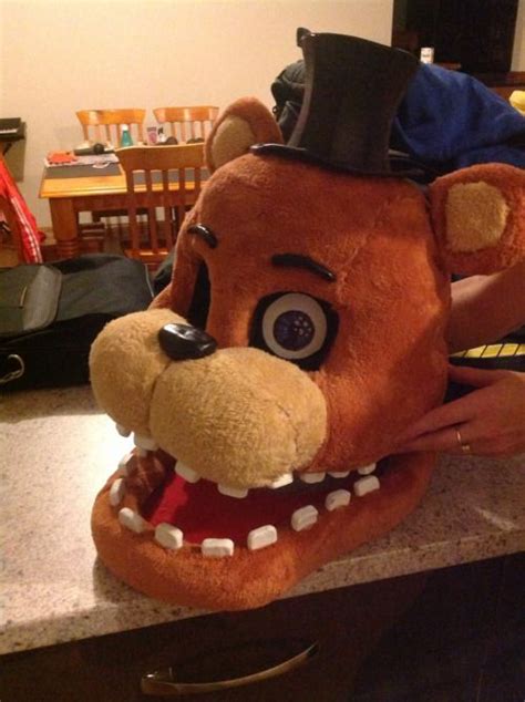 Freddy fazbear fursuit head | Fnaf freddy fazbear, Fnaf costume, Fnaf cosplay