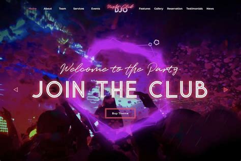 15 Best WordPress Nightclub Themes 2024 - ThemeMasterly