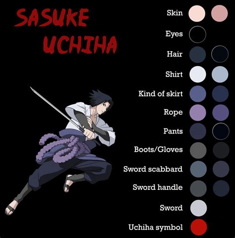 Sasuke Shippuden - Anime Color by Ade-R on DeviantArt