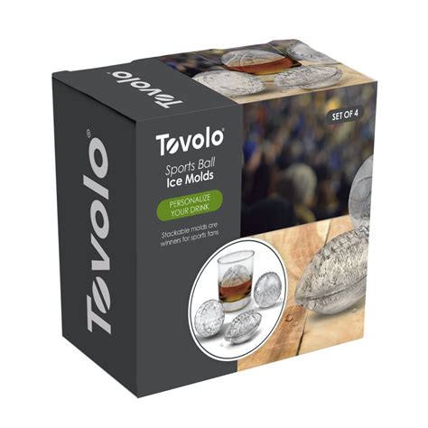 Tovolo Sports Ball Ice Molds - Set of 4 | Because You Cook