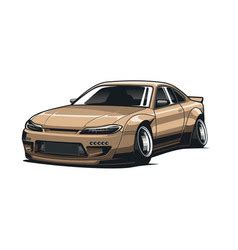 Jdm car Royalty Free Vector Image - VectorStock