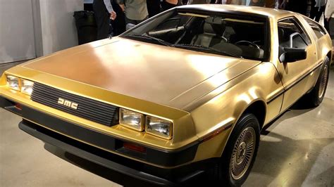 The Gold-Plated DeLorean You Likely Didn't Realize Existed