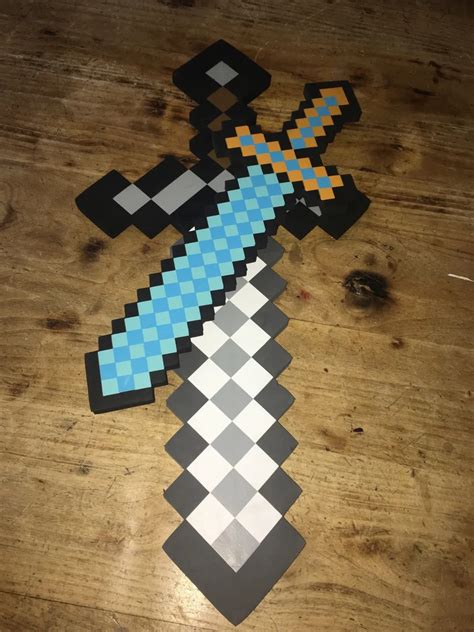 MINECRAFT Diamond Sword Cosplay Foam, 52% OFF