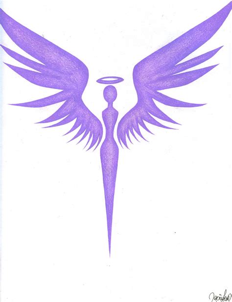 Angel Symbol by Aineska-Siwel on DeviantArt