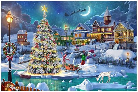 Christmas magic - online puzzle