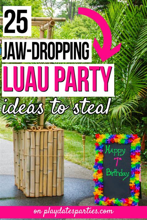 Inexpensive Diy Luau Party Decorations | Shelly Lighting