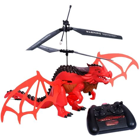 Yarmoshi RC Flying Dragon Remote Control for Boys and Girls Age 5+ - Walmart.com - Walmart.com