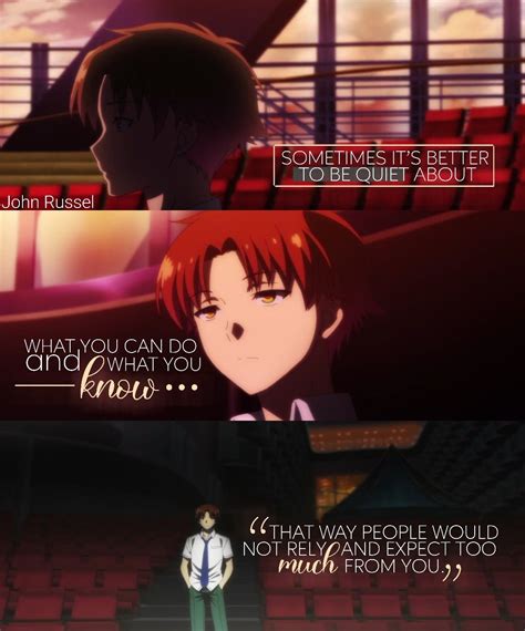 Classroom of the elite | Anime quotes inspirational, Anime quotes, Anime love quotes