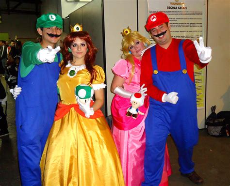 Mario cosplay Group by MistressAinley on DeviantArt