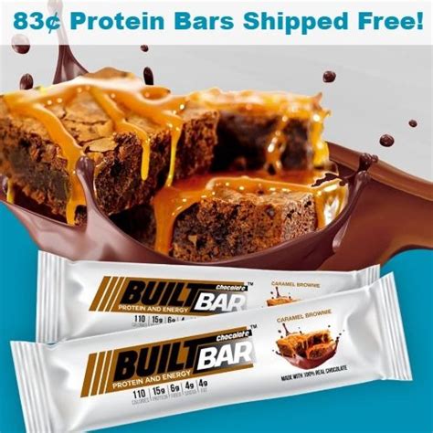 60% off 18-CT Boxes of Built Protein Bars : 2 for $30 + Free S/H ...