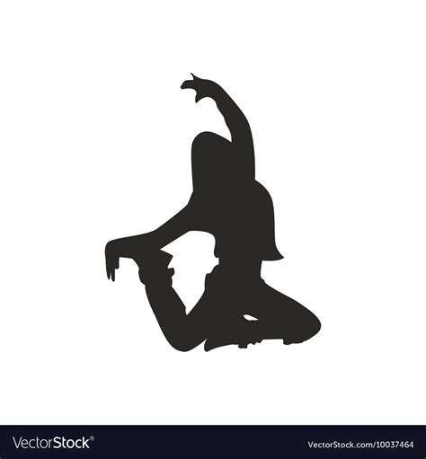 Hip Hop Dancer Silhouette Svg