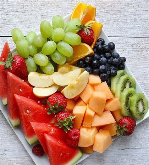 Fresh Fruit Platter - i am baker