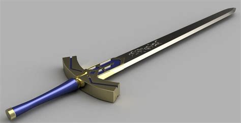 "Excalibur sword" from Fate stay night - 3D Printable Model on Treatstock