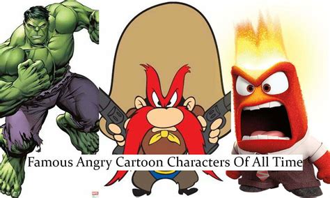 10 Famous Angry Cartoon Characters Of All Time