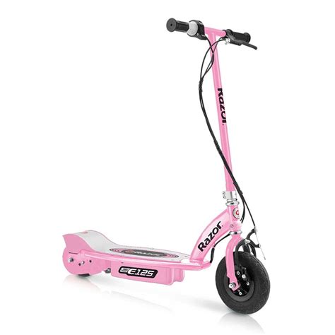 Razor E125 Motorized 24-Volt 10 MPH Rechargeable Girls Electric Scooter ...