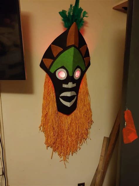 Scooby-doo Witch Doctor Mask • Ultimate Paper Mache