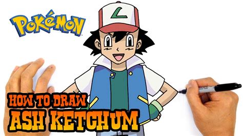 Ash Pokemon Drawing