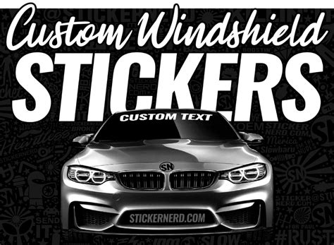 JDM STICKERS DECALS DRIFT KDM EURO STANCE - CUSTOM WINDSHIELD BANNERS ...