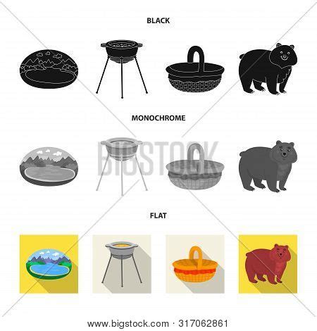 Vector Design Cookout Vector & Photo (Free Trial) | Bigstock