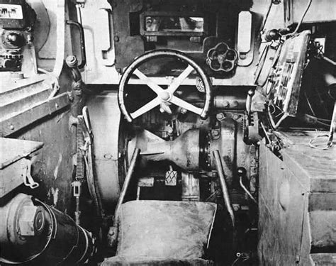 Inside a German Tiger 1 tank, driver and gunner seats - WW2 HistoryBook