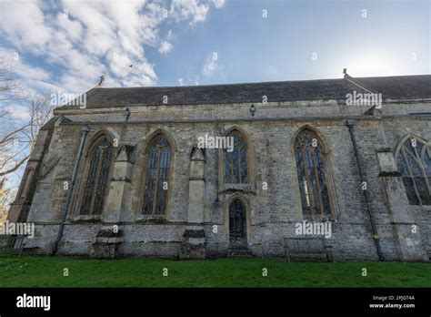 Exterior of Dorchester Abbey, Oxfordshire Stock Photo - Alamy