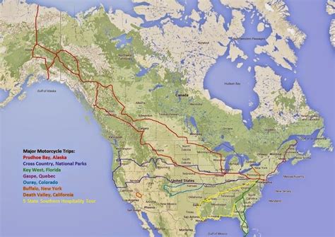 Map with all my major motorcycle trips | Motorcycle travel, Motorcycle pictures, Trip